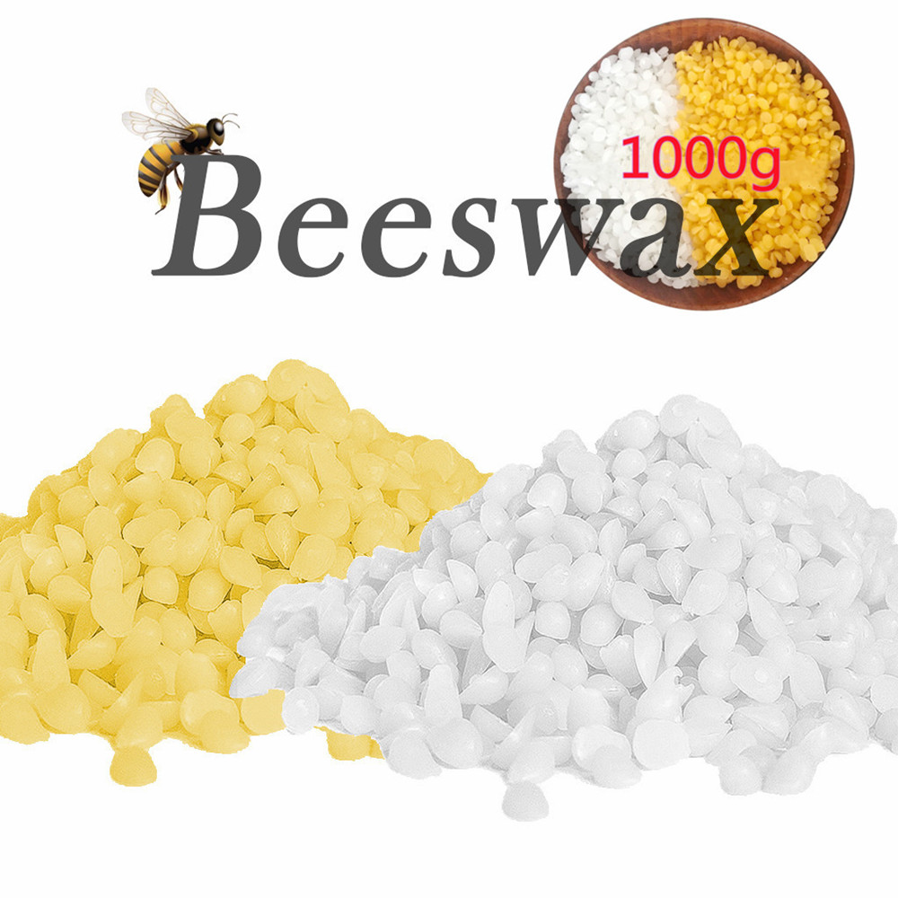 Candle Making Products - 1000g Pure Natural Beeswax 100% No