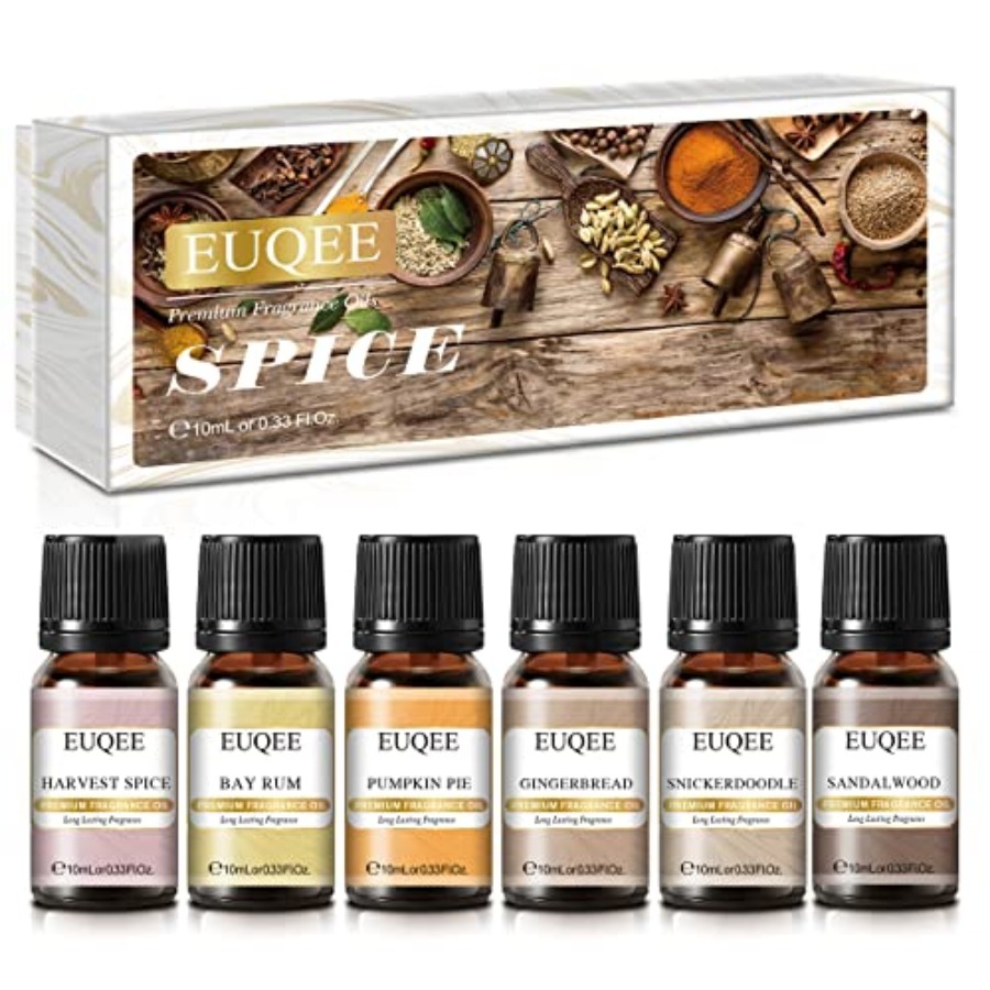 Candle Making Set - EUQEE 6PCS Spice Autumn Fragrance Oil