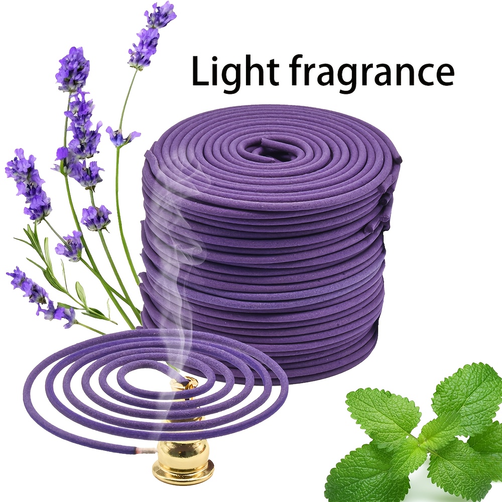 50 Lavender Scented Spiral Can - Uv Inhibitor Candle のレビューと価格
