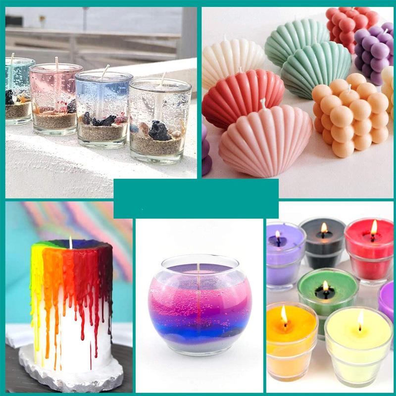10ml/Bottle Candle Wax Pigment - Candle Dye Chip のレビューと価格