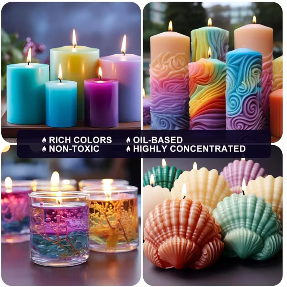 Candle Dye 24colors 10ml Liqui - Candle Dye Chip のレビューと価格