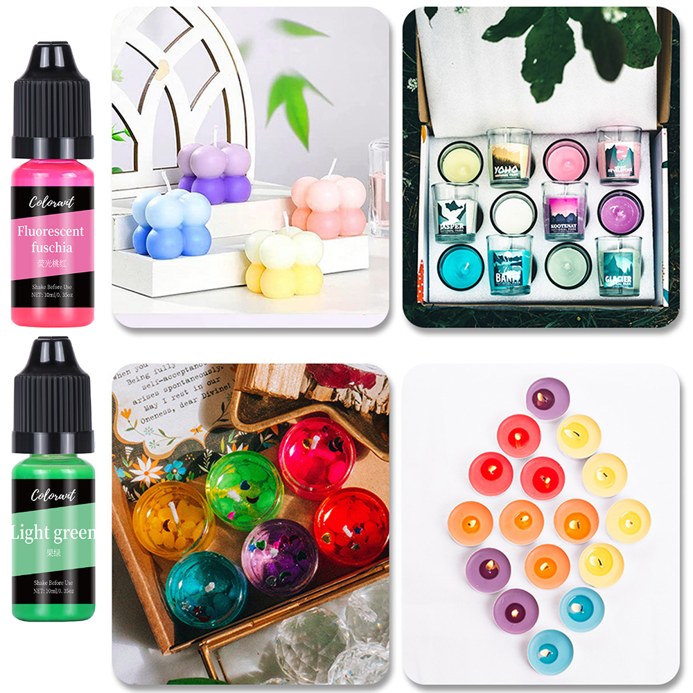 Candle Dye 24colors 10ml Liqui - Candle Dye Chip のレビューと価格