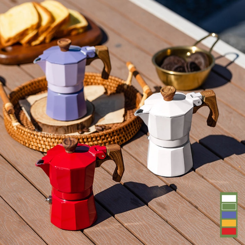 One Cup Moka Pot Hand Pour Ove - Pour Pot Aluminum のレビューと価格