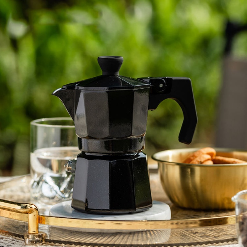 One Cup Moka Pot Hand Pour Ove - Pour Pot Aluminum のレビューと価格