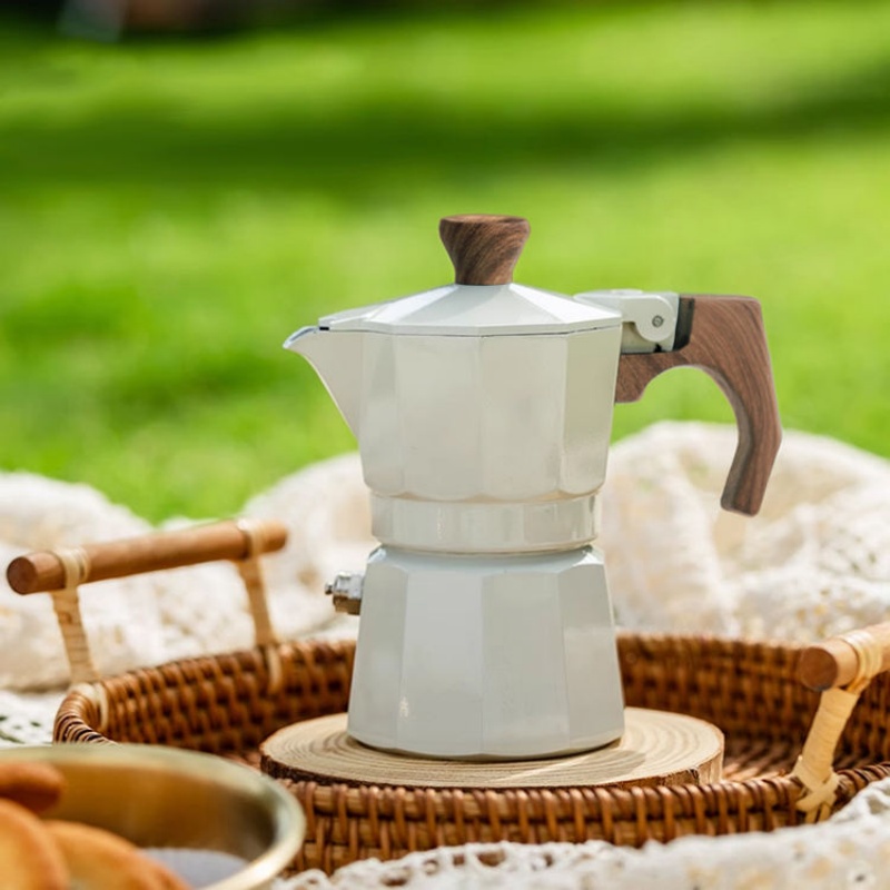 One Cup Moka Pot Hand Pour Ove - Pour Pot Aluminum のレビューと価格
