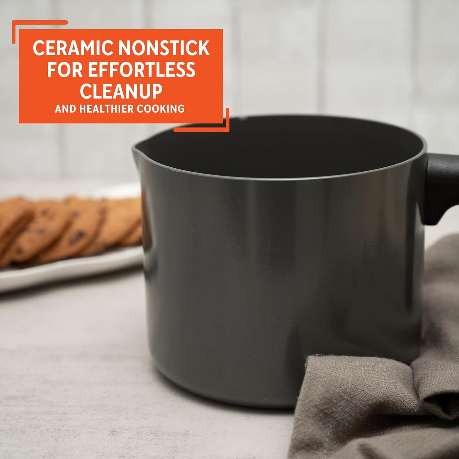 IMUSA 1.3 Qt Ceramic NonStick  - Pour Pot Aluminum のレビューと価格