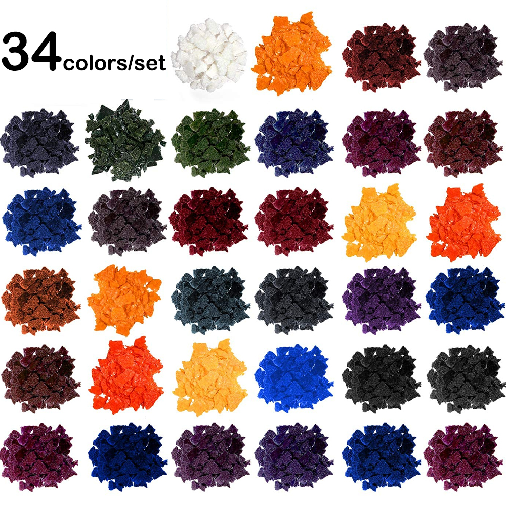 34colors/set Candle Dye Chips  - Candle Dye Chip のレビューと価格
