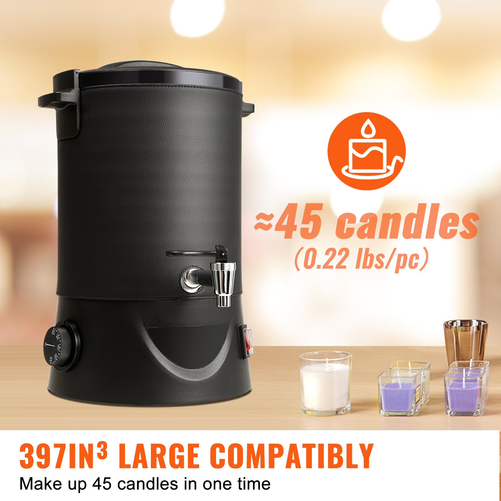 6.5L 10L Wax Melter for Candle - Pour Pot Aluminum のレビューと価格