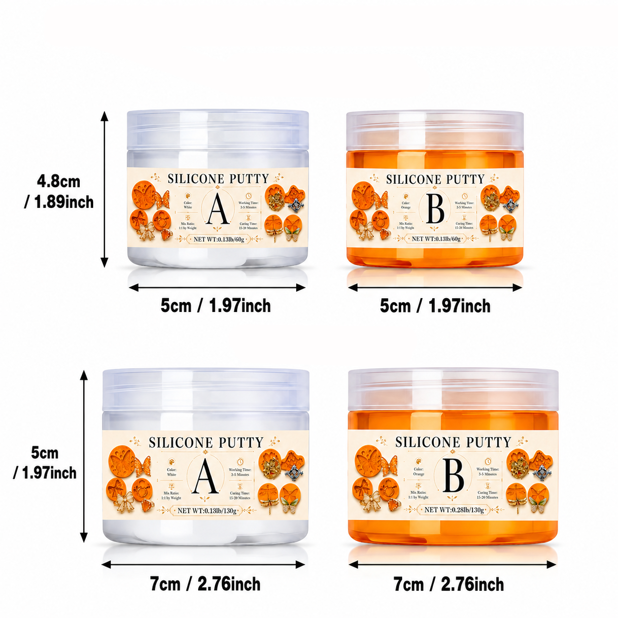SILICONE PUTTY Making Kit, Fas - Candle Making Set のレビューと価格