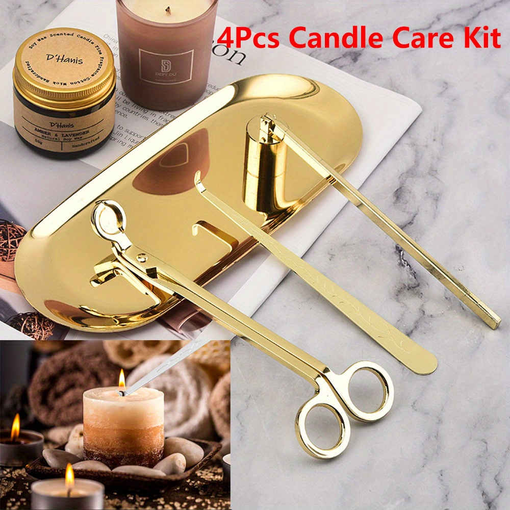 4pcs/set Luxury Candle Care Ki - Candle Making Products のレビューと価格