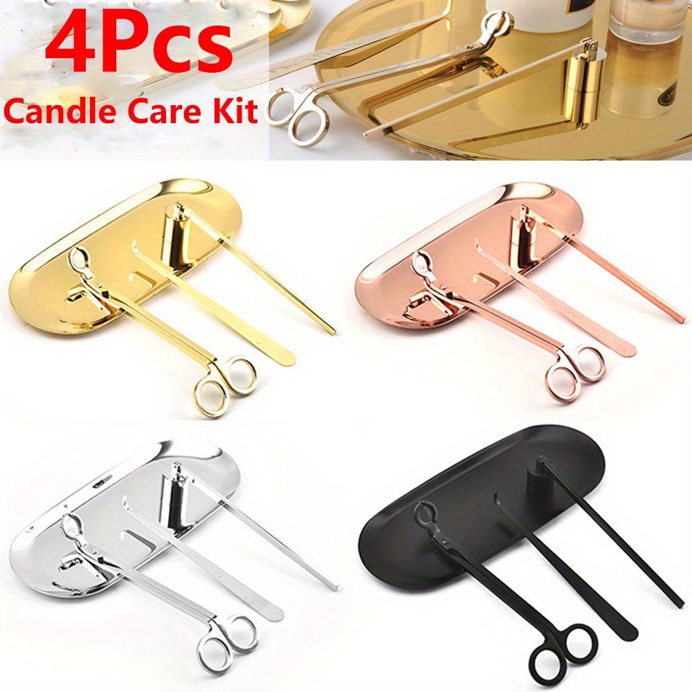 4pcs/set Luxury Candle Care Ki - Candle Making Products のレビューと価格