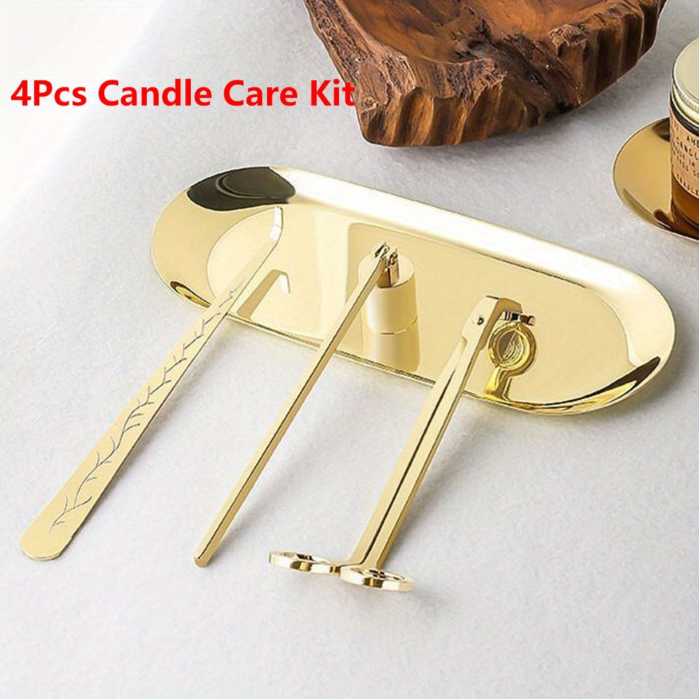 4pcs/set Luxury Candle Care Ki - Candle Making Products のレビューと価格