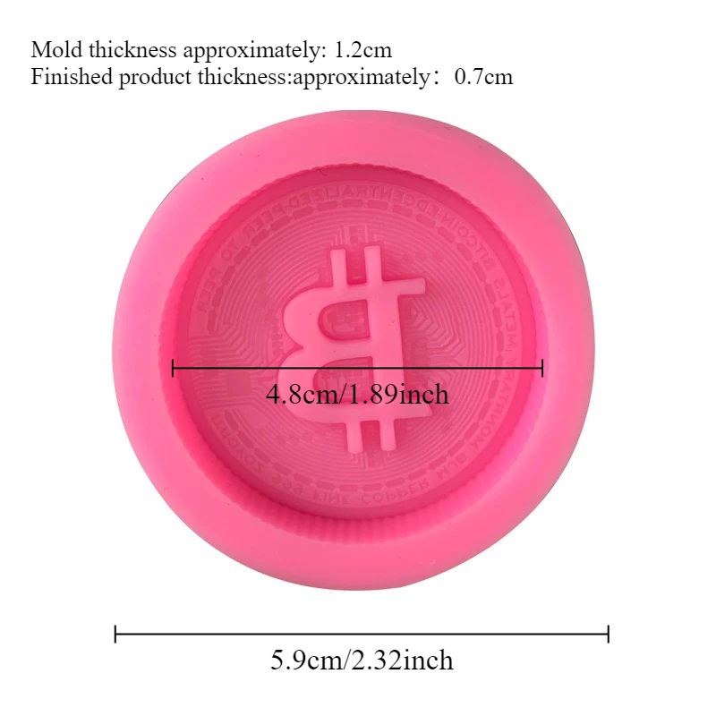 1/3pcs Currency Logo Soap Sili - Candle Making Ideas のレビューと価格