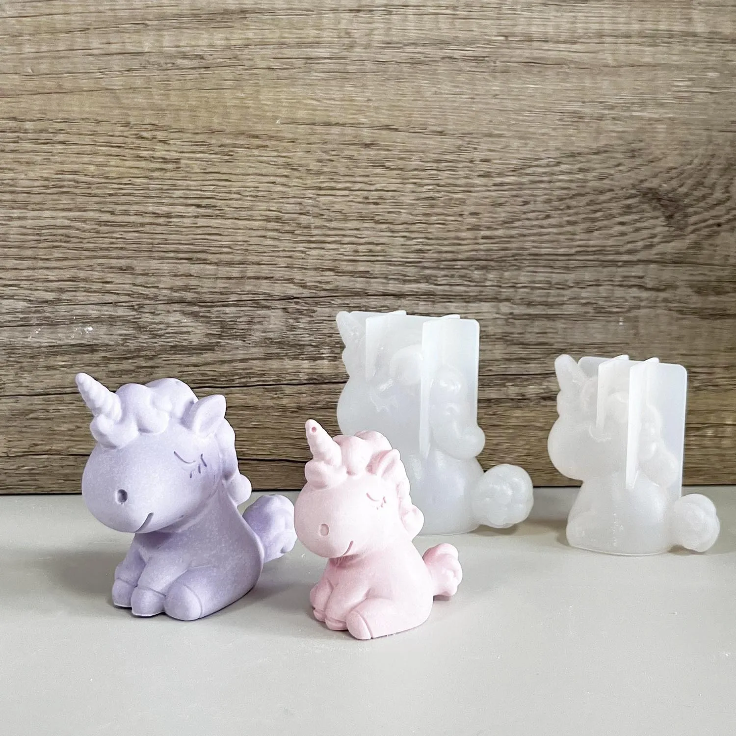 3D Geometric Silicone Unicorn  - Candle Making Ideas のレビューと価格