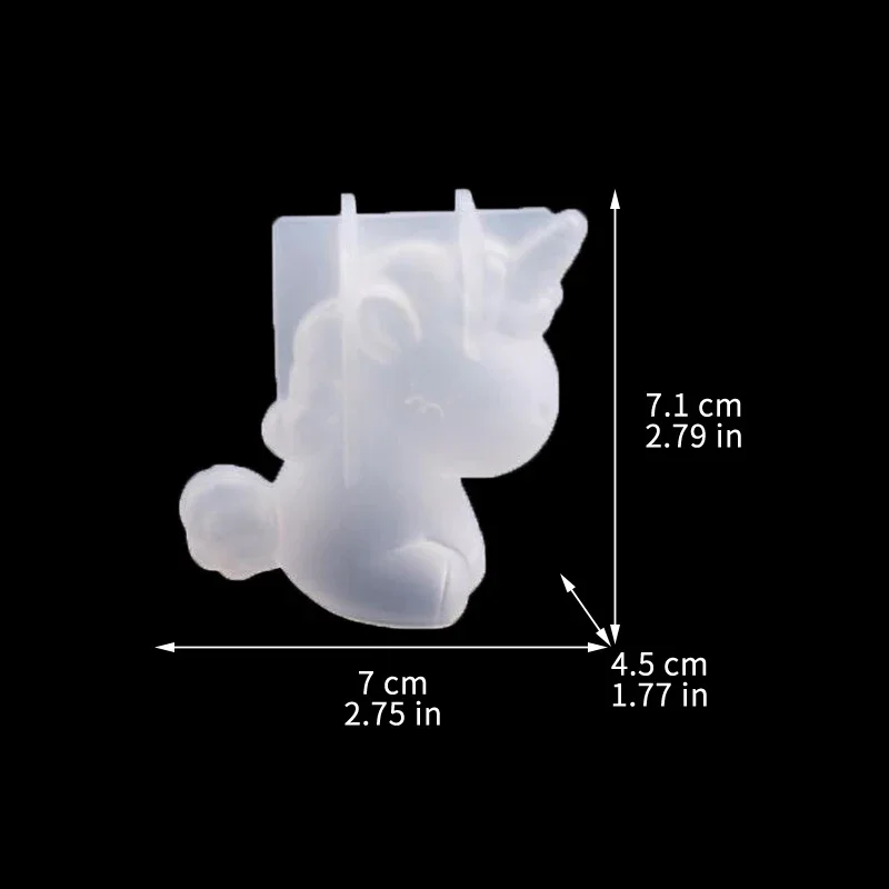 3D Geometric Silicone Unicorn  - Candle Making Ideas のレビューと価格