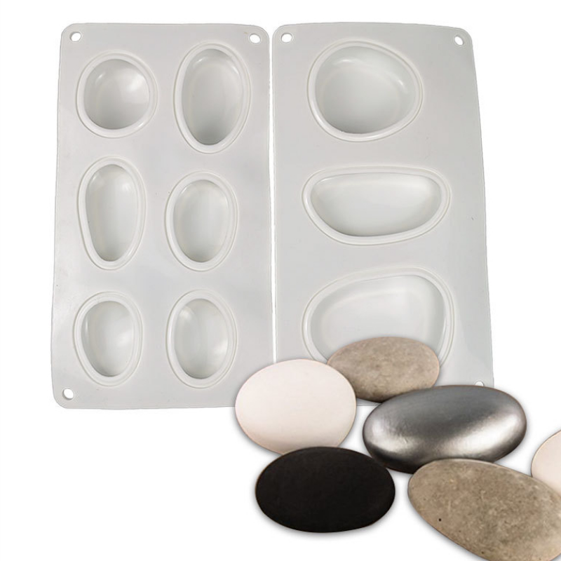 Multicavity Creative Pebble Si - Candle Making Set のレビューと価格