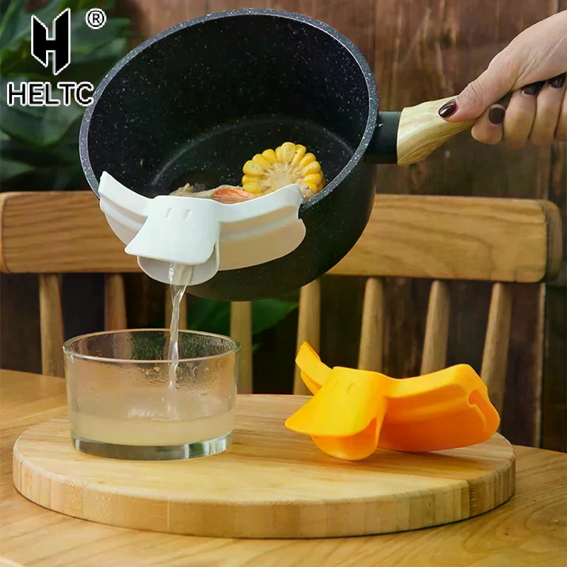 Cute Duckbill Shape Silicone P - Pour Pot Aluminum のレビューと価格