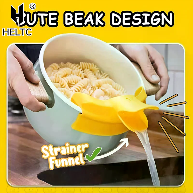 Cute Duckbill Shape Silicone P - Pour Pot Aluminum のレビューと価格