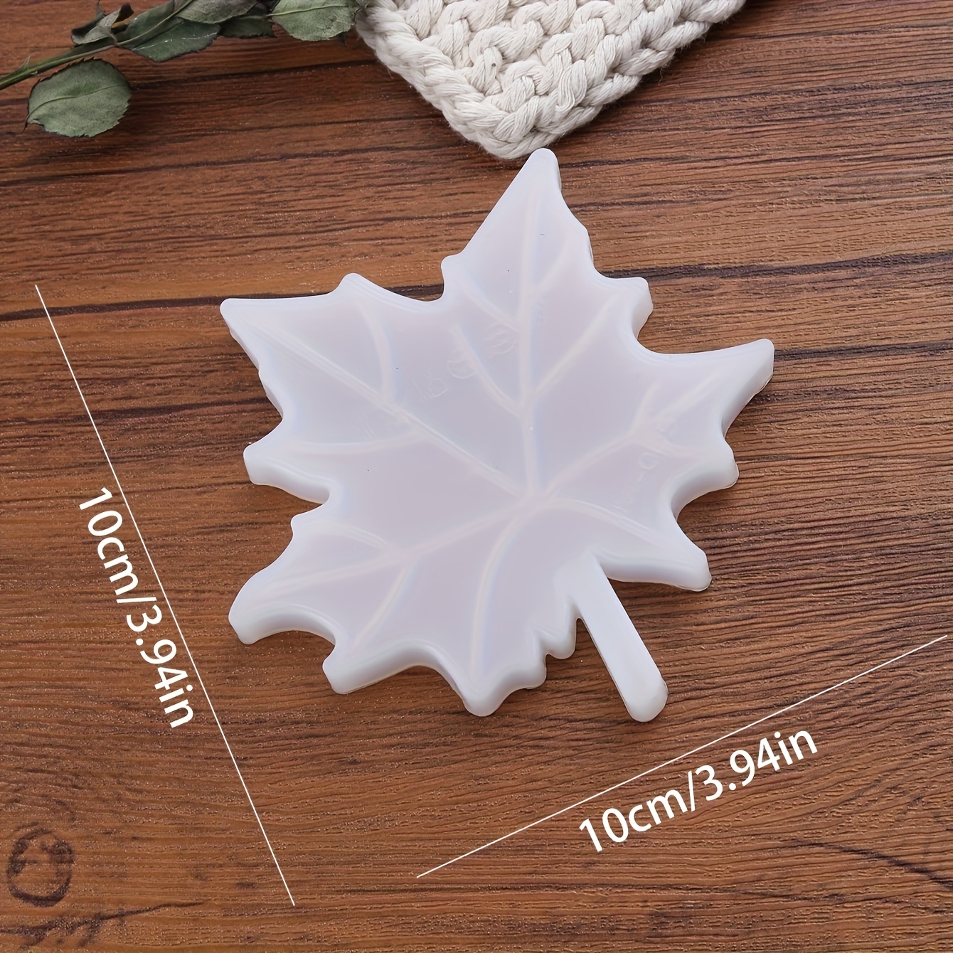 1PC Maple Leaf shaped Silicone - Candle Making Products のレビューと価格
