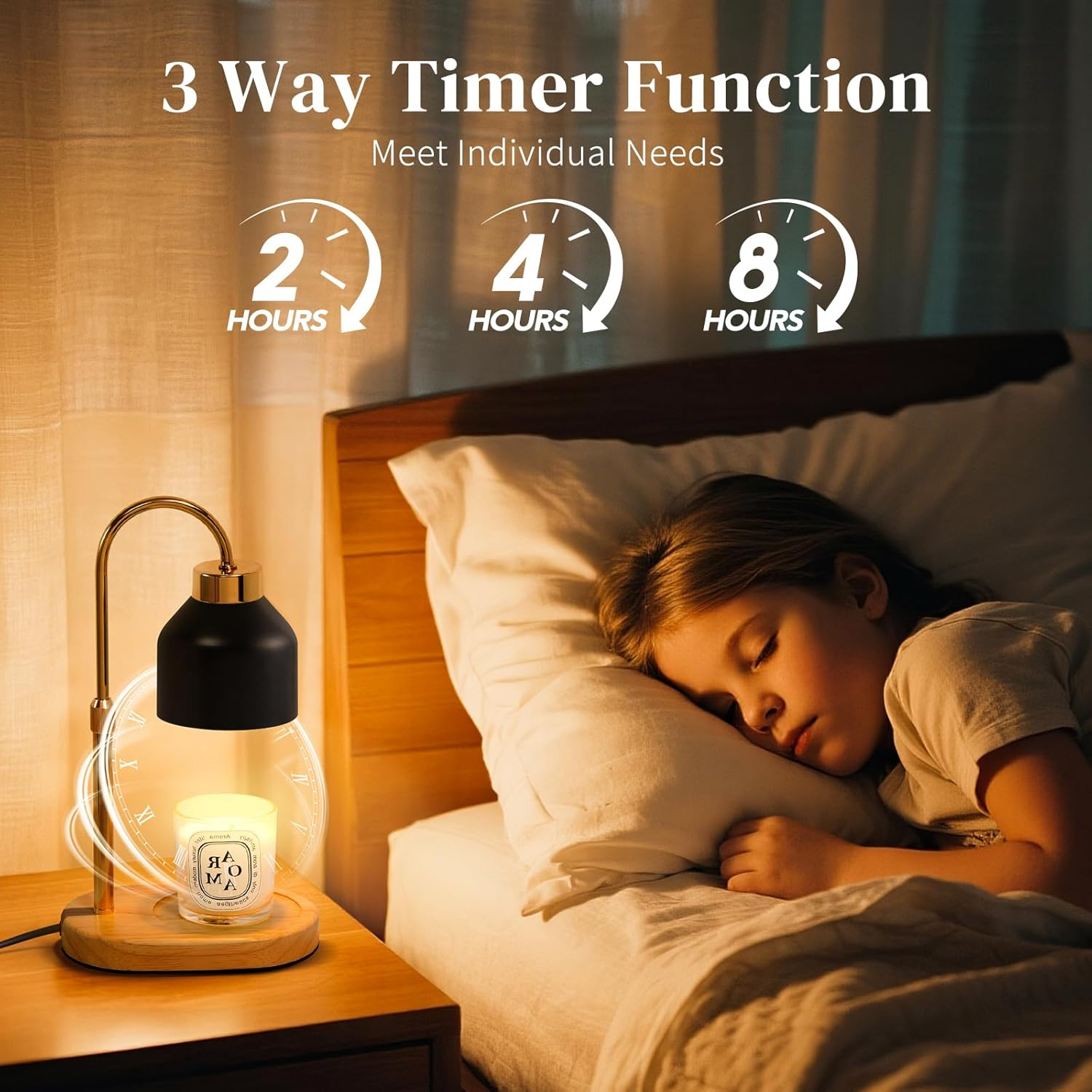 Black Candle Warmer Lamp with  - Candle Making Things のレビューと価格
