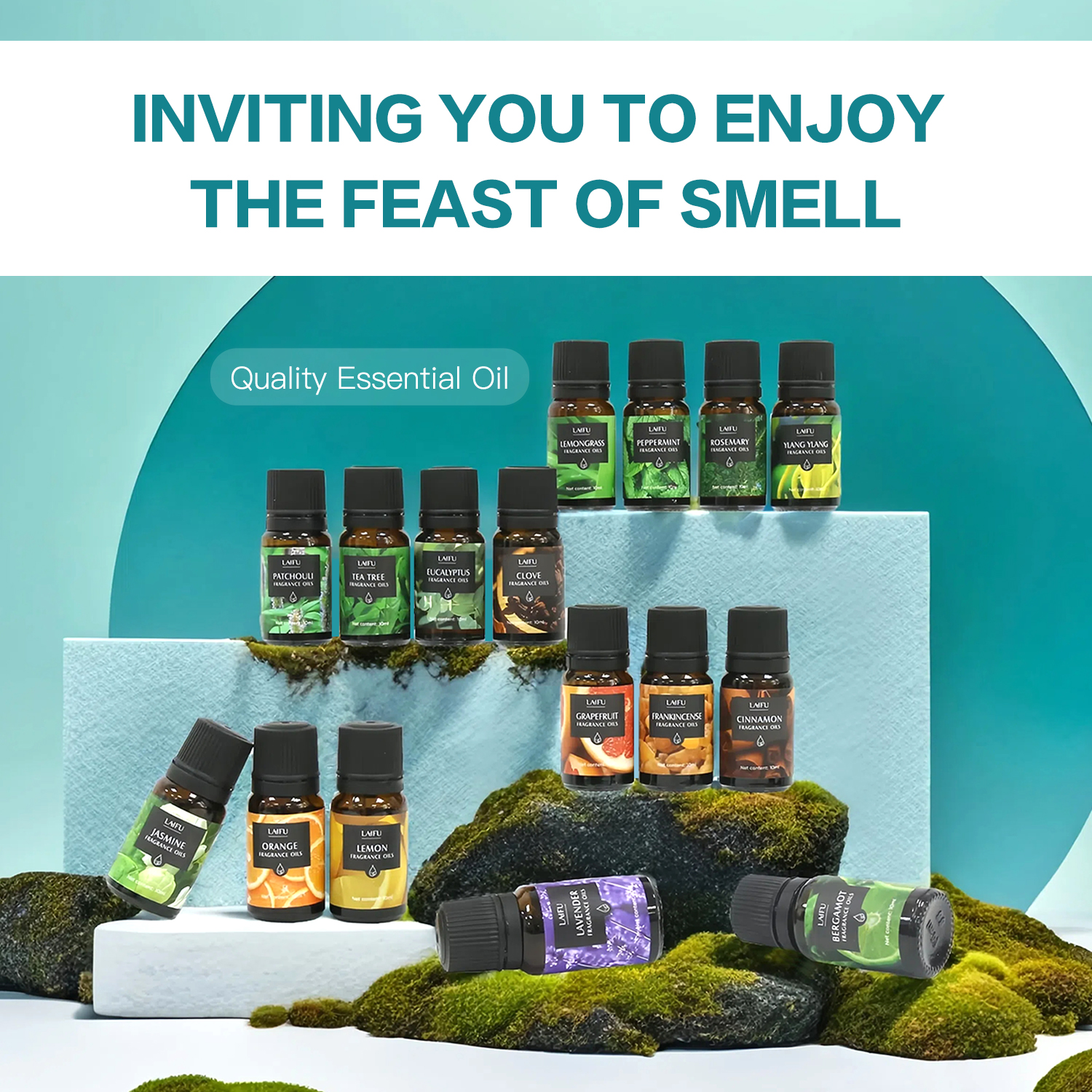 16x10ml Essential Oils Set for - Candle Making Set のレビューと価格