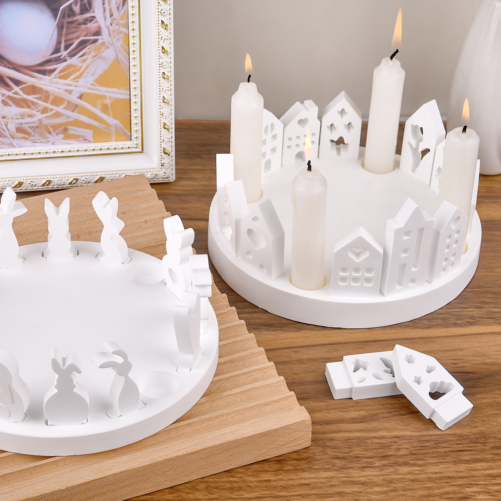 Hollow House Rabbit Candle Hol - Candle Making Things のレビューと価格