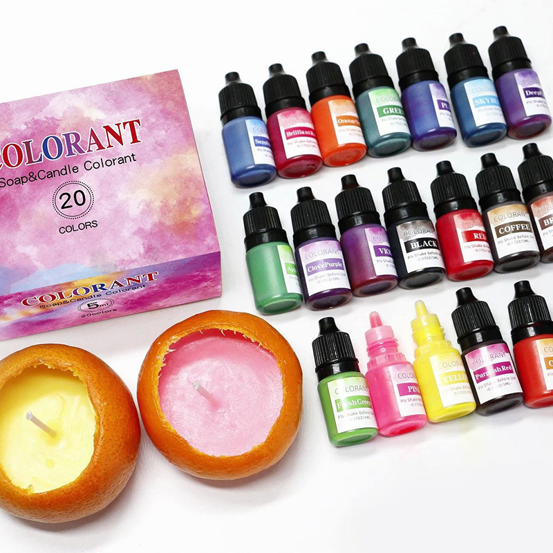 20 Colors Candle Dyes Pigment  - Candle Dye Chip のレビューと価格