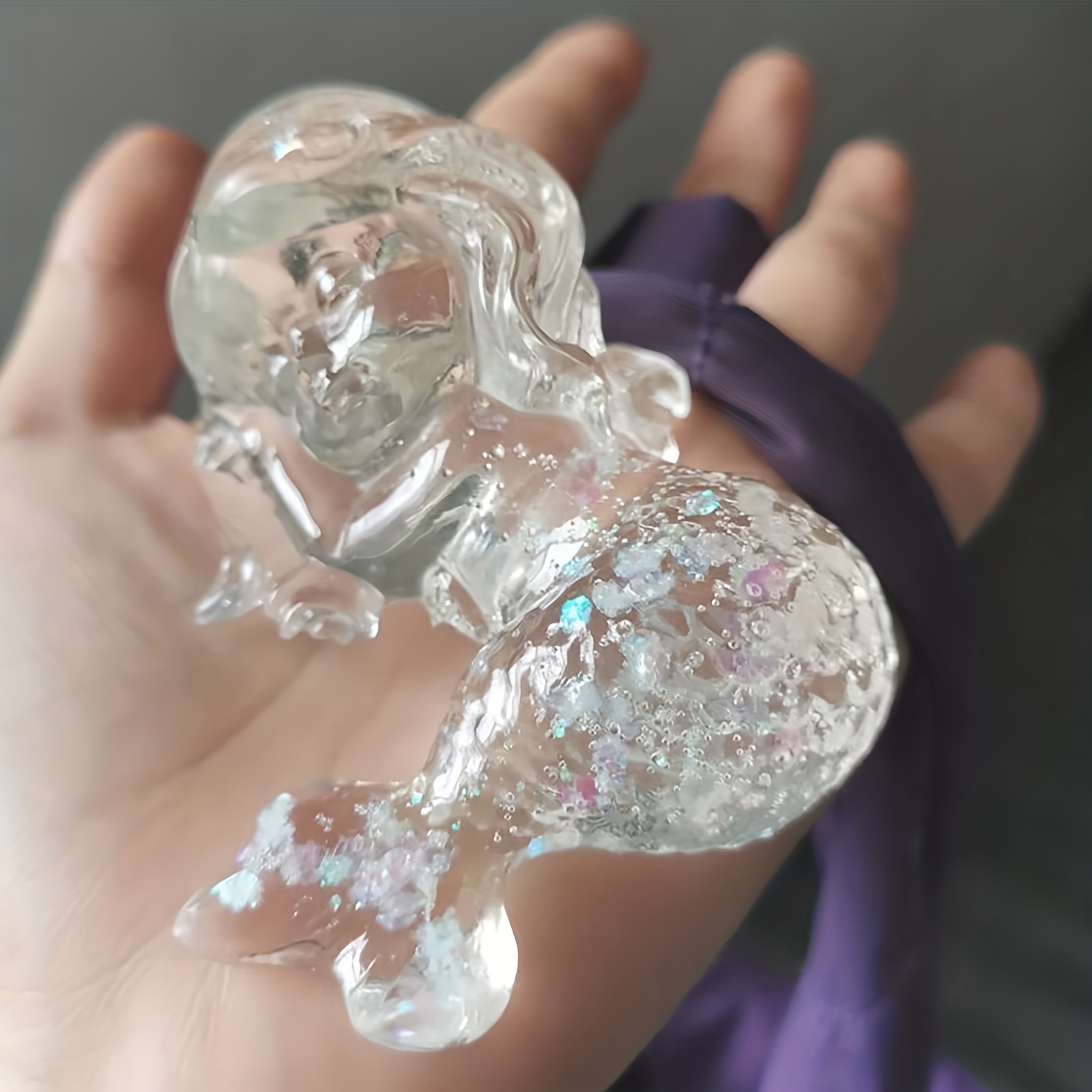 Cute Cartoon Mermaid Silicone  - Candle Making Things のレビューと価格