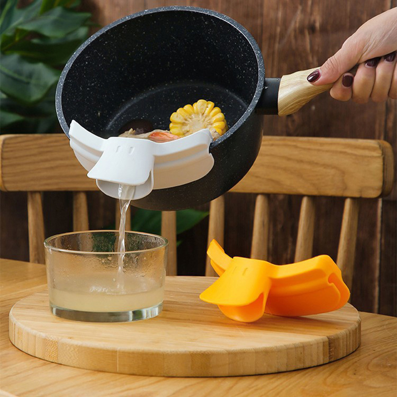 Cute Duckbill Shape Silicone P - Pour Pot Aluminum のレビューと価格
