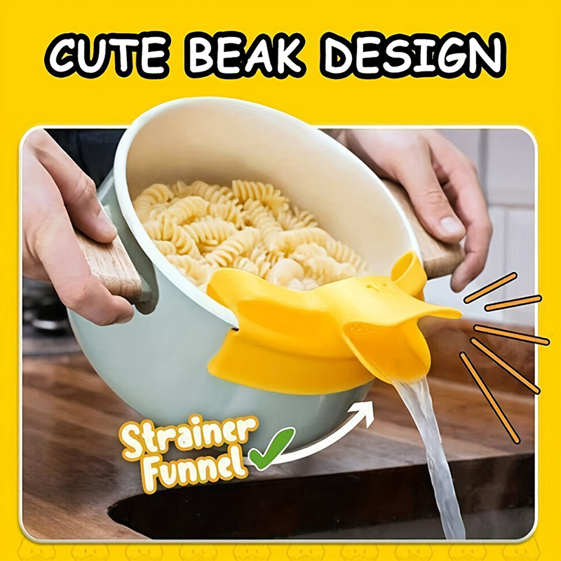 Cute Duckbill Shape Silicone P - Pour Pot Aluminum のレビューと価格
