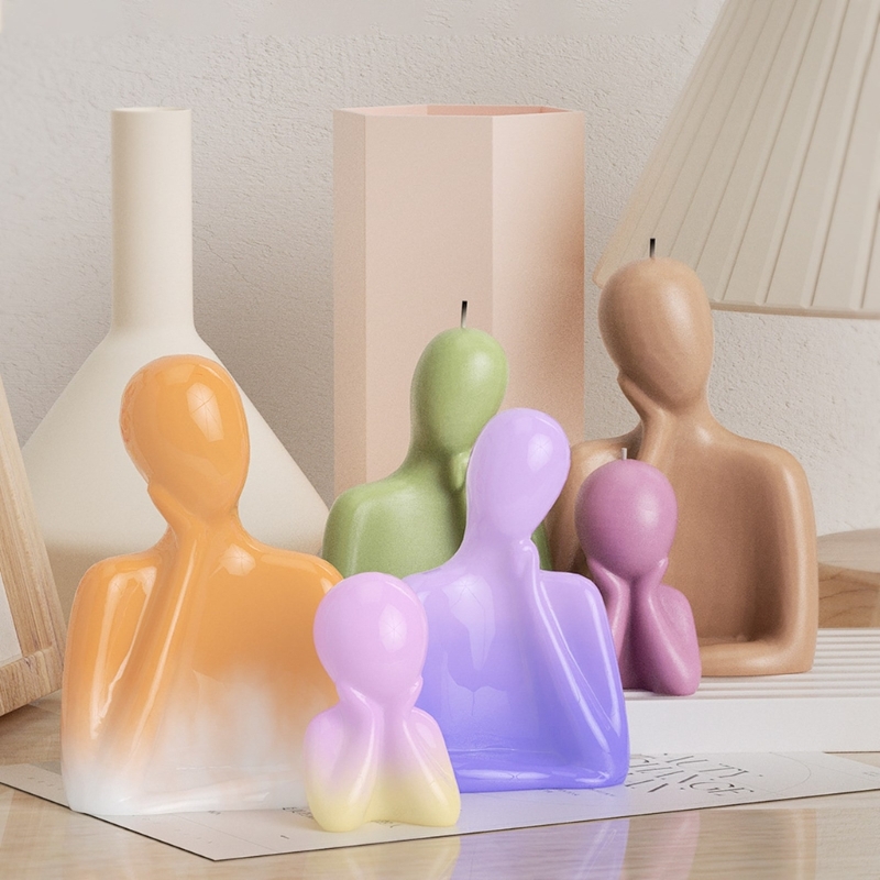 3D Family Candle Silicone Mold - Candle Making Things のレビューと価格