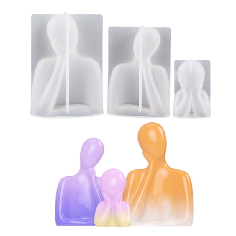 3D Family Candle Silicone Mold - Candle Making Things のレビューと価格