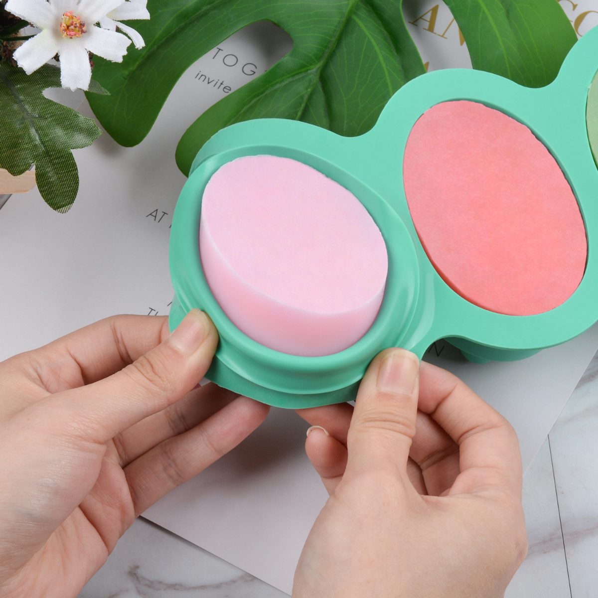4 Hole Oval Massage Soap Silic - Candle Making Set のレビューと価格