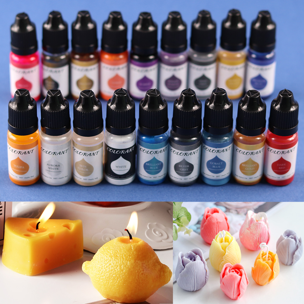 24 Color 10ml Candle Soap Pigm - Candle Dye Chip のレビューと価格