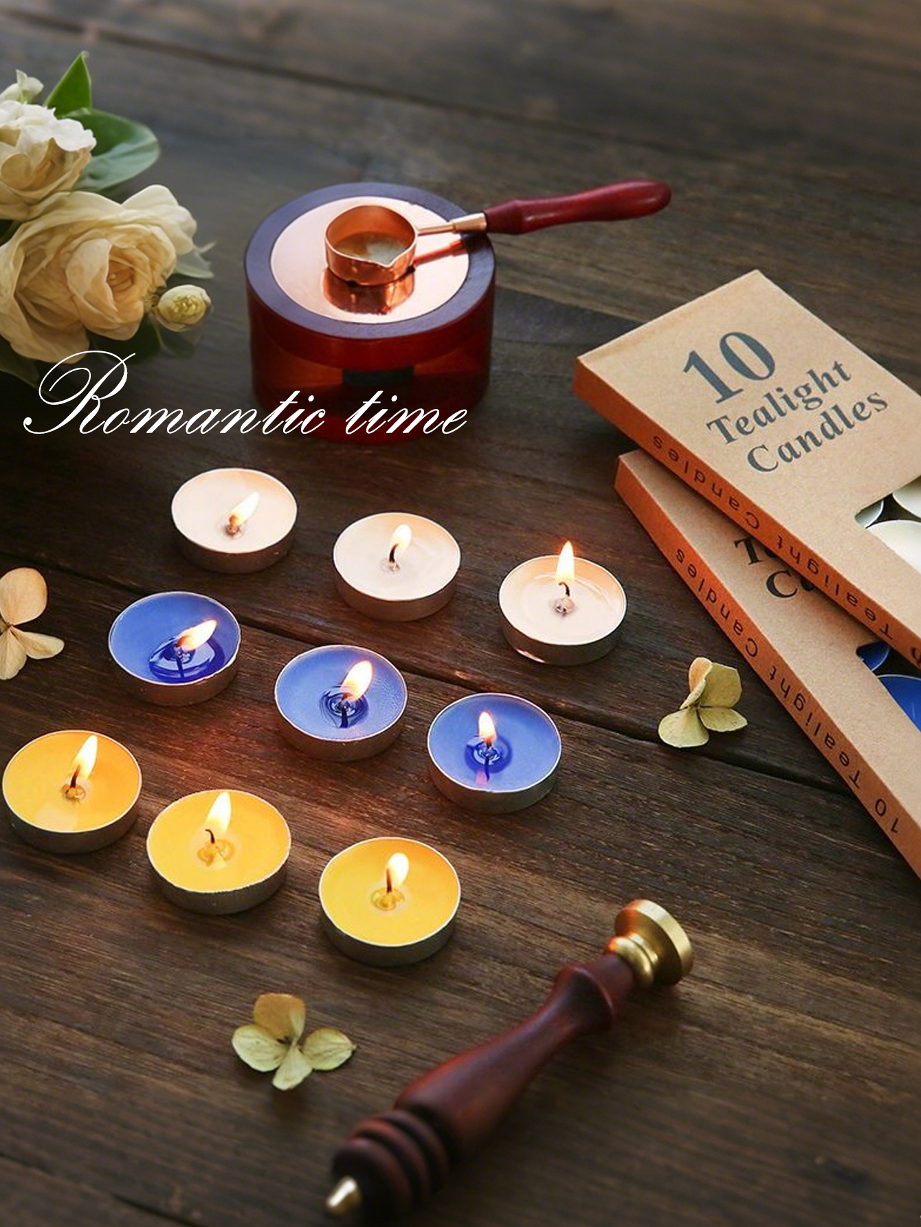 10 pieces of non-fire-varnish  - Uv Inhibitor Candle のレビューと価格