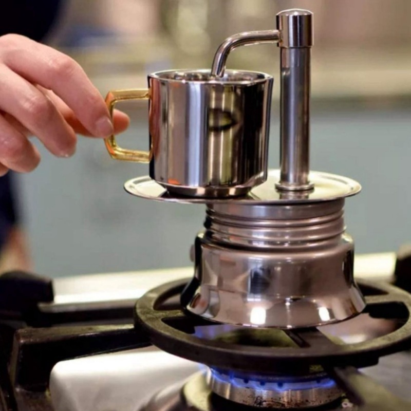 Single Spout Mocha Pot Stainle - Pour Pot Aluminum のレビューと価格
