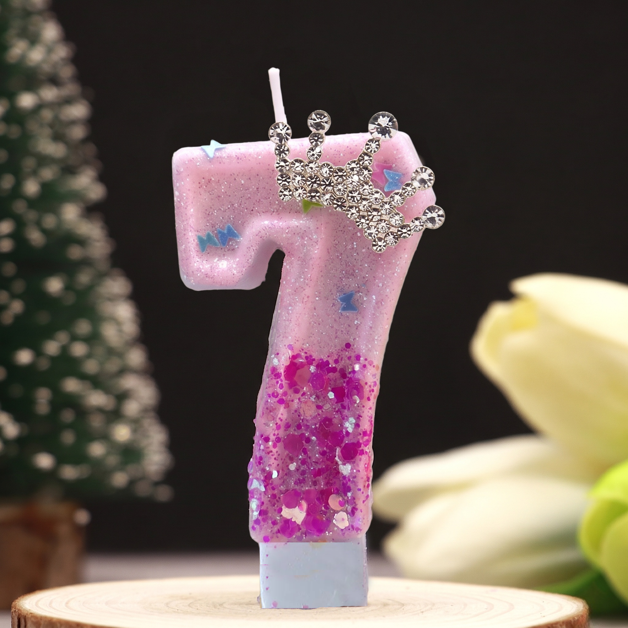 Pink Rose Red Sequins Dual Col - Candle Making Things のレビューと価格
