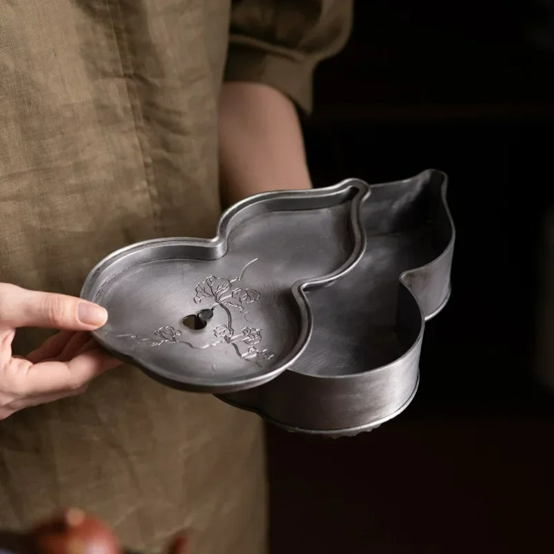 Gourd Ancient Tin Old Pot Tray - Pour Pot Aluminum のレビューと価格