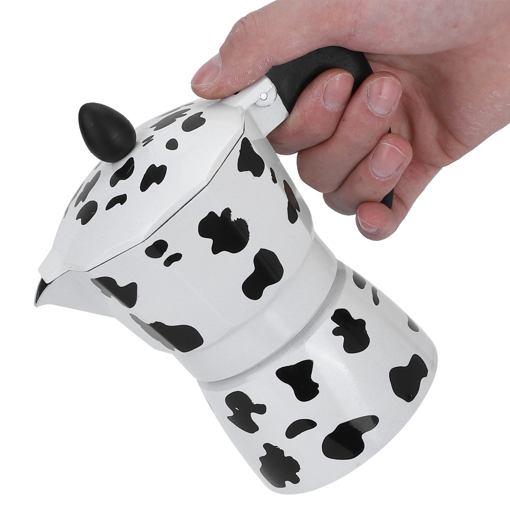 Coffee Brewing Milk Cow Color  - Pour Pot Aluminum のレビューと価格