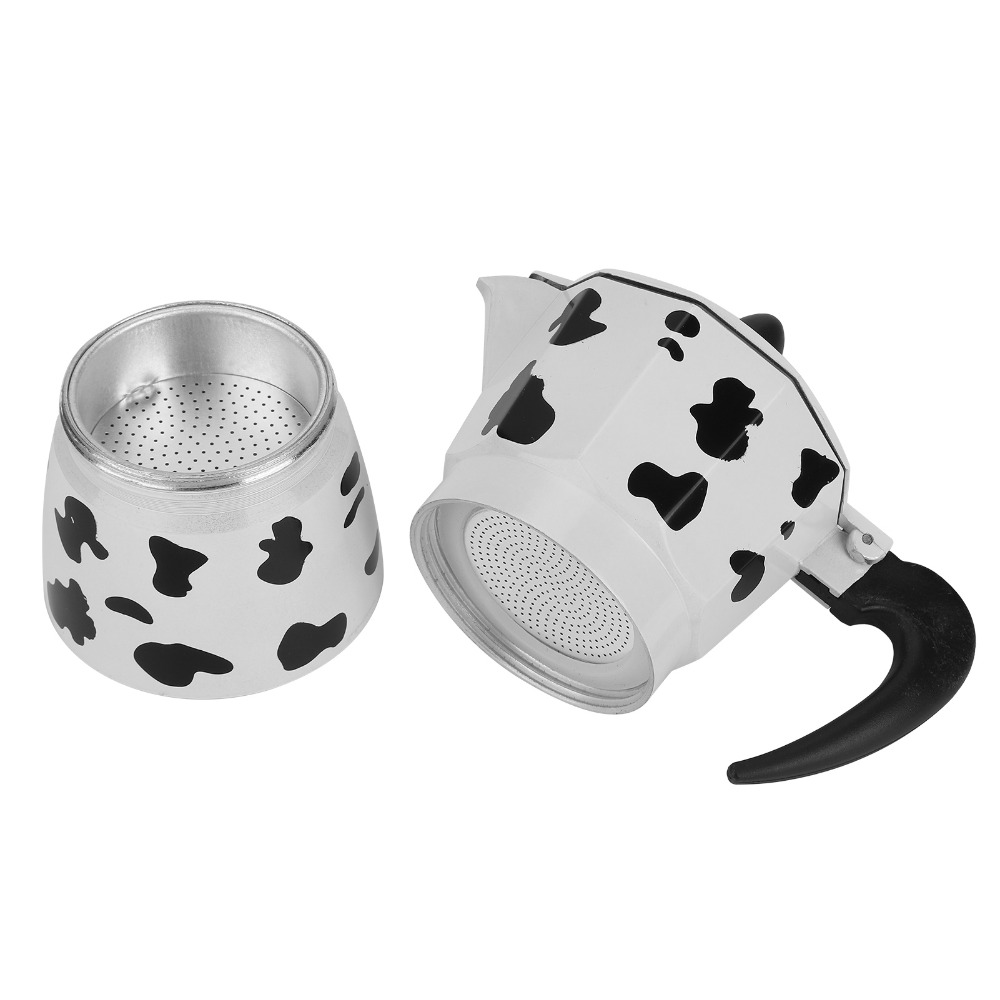 Coffee Brewing Milk Cow Color  - Pour Pot Aluminum のレビューと価格