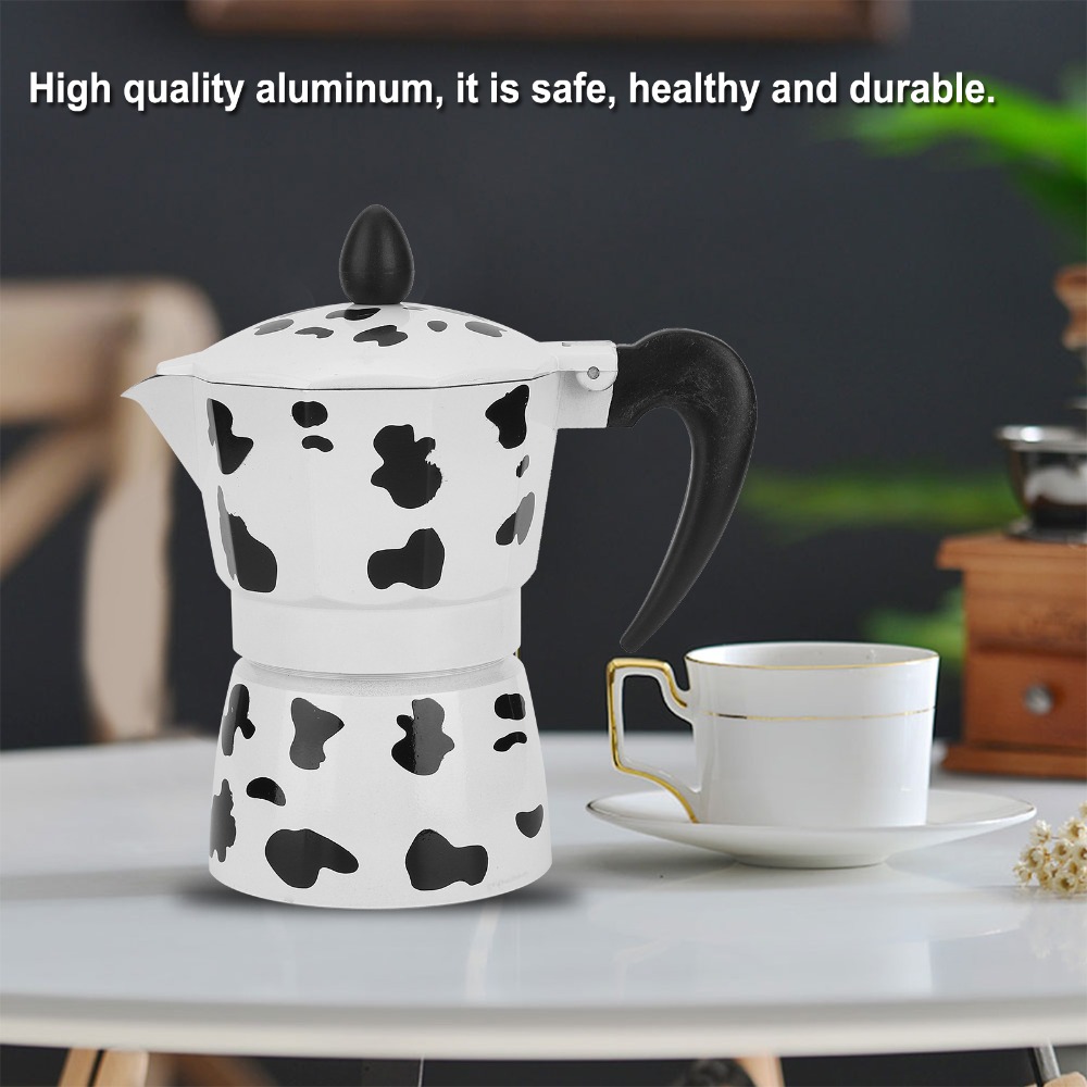 Coffee Brewing Milk Cow Color  - Pour Pot Aluminum のレビューと価格