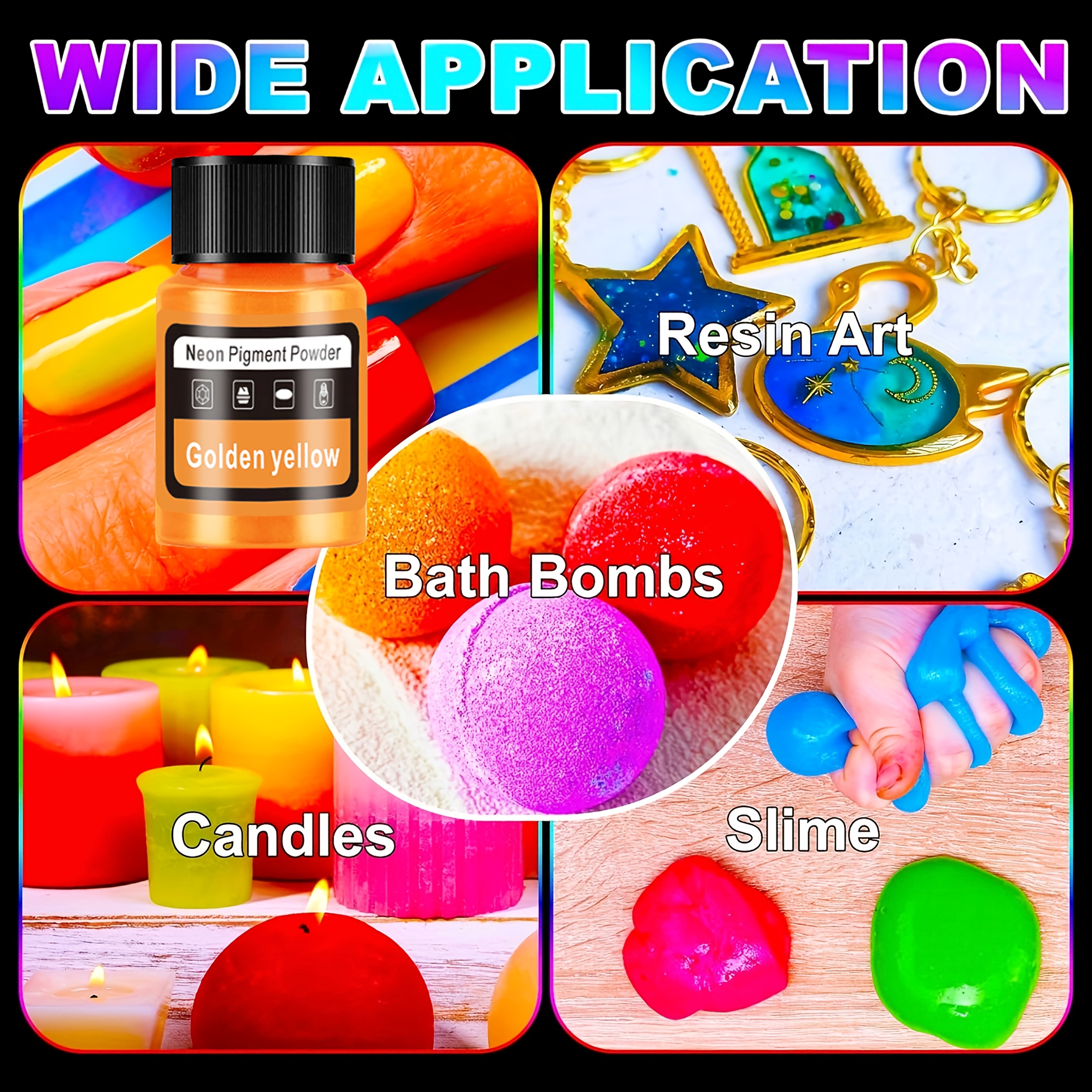 Fluorescent Powder/Neon Resin  - Candle Making Products のレビューと価格